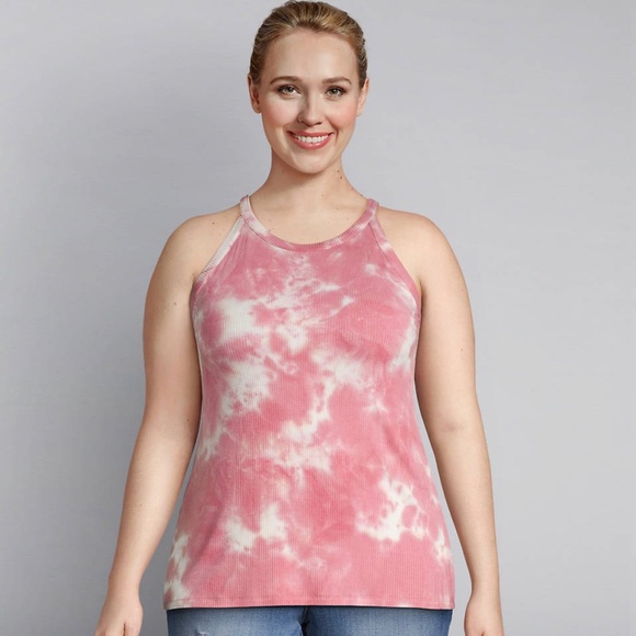 Lane Bryant Tops - NEW! Lane Bryant High-Neck Ribbed Tank Size 22/24